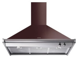 Каминная вытяжка smeg KD 90 RWE