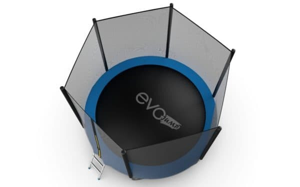 Батут Evo Jump External 10ft Blue Lowernet + сетка Батут Evo Jump External 10ft Blue Lowernet + сетка