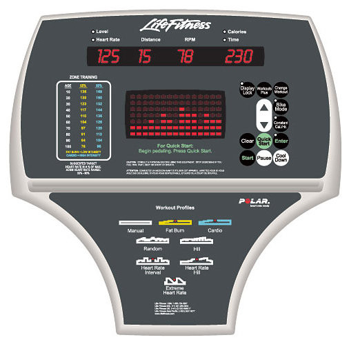 Велоэргометр Life Fitness 93Ri
