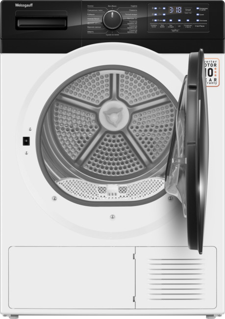 Комплект стиральная и сушильная машина Weissgauff WM 61210 DC Inverter Steam + WD 6110 B Heat Pump