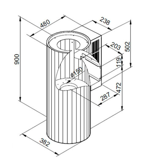 Вытяжка Maunfeld Adelaide 39 Wall, золотистый Вытяжка Maunfeld Adelaide 39 Wall, золотистый