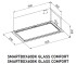 Вытяжка Meferi SMARTBOX60BK GLASS COMFORT