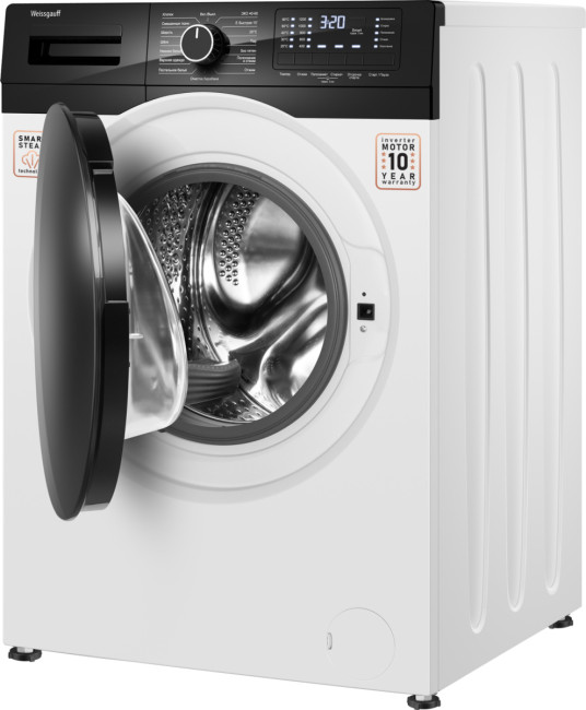 Комплект стиральная и сушильная машина Weissgauff WM 61210 DC Inverter Steam + WD 6110 Heat Pump