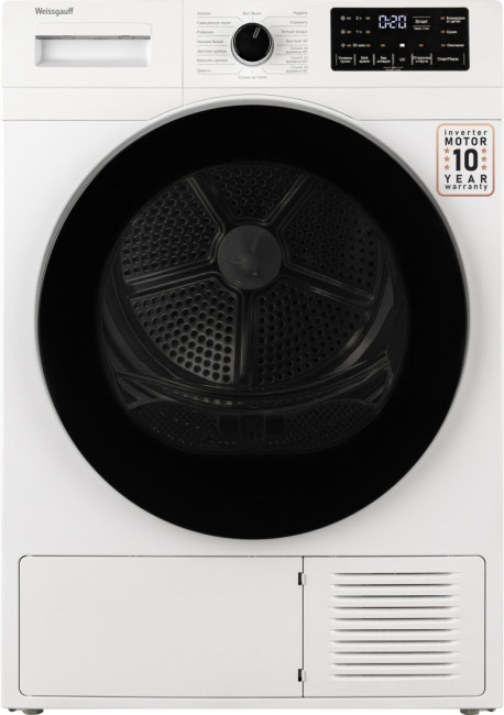 Комплект стиральная и сушильная машина Weissgauff WM 61210 DC Inverter Steam + WD 6110 Heat Pump