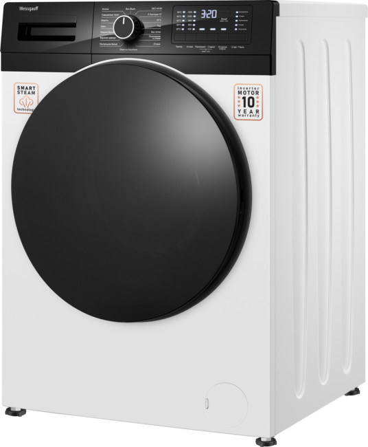 Комплект стиральная и сушильная машина Weissgauff WM 61210 DC Inverter Steam + WD 6110 Heat Pump