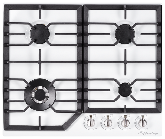 Газовая варочная панель Kuppersberg FS 603 W Silver