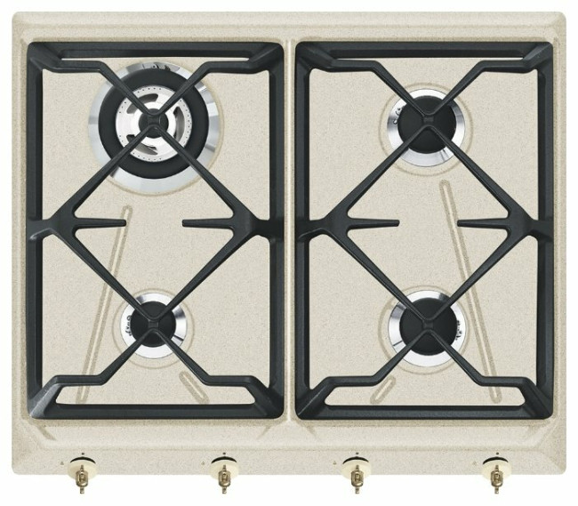 Газовая варочная панель smeg SRV864AVOGH