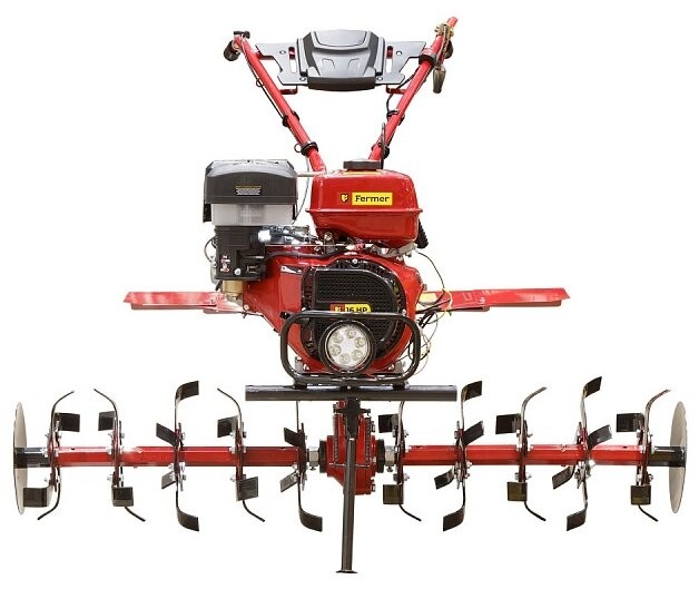 Культиватор бензиновый Fermer FM-1618MXL (колеса 6.50-12) 16 л.с.