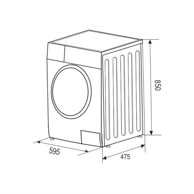 Стиральная машина с сушкой Zugel ZWDS8614I Inverter