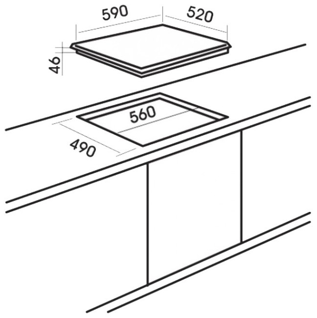 Варочная панель MBS PG-611 WH Варочная панель MBS PG-611 WH