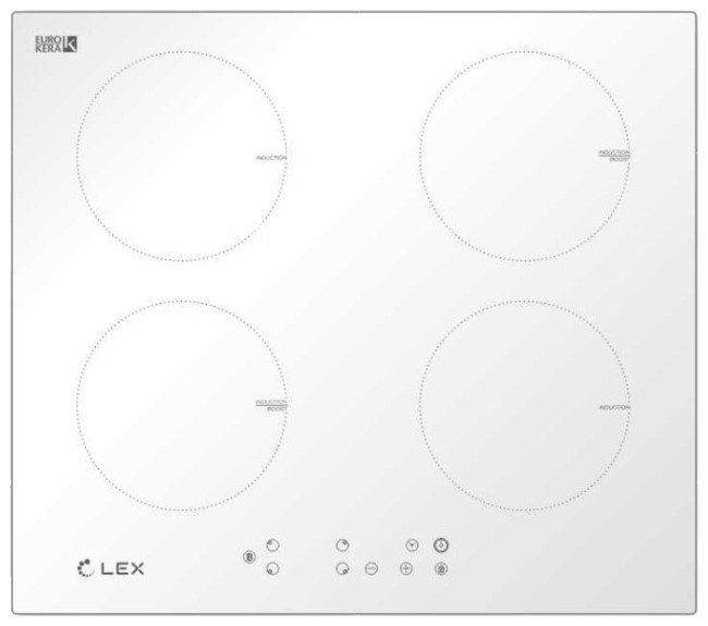 Варочная панель LEX EVI 640-1 WH Варочная панель LEX EVI 640-1 WH