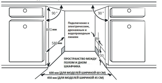 Встраиваемая посудомоечная машина Oasis PM-10V6