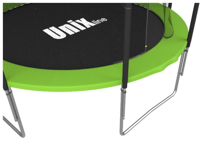 Каркасный батут Unix Line Simple 8 ft Green (inside)