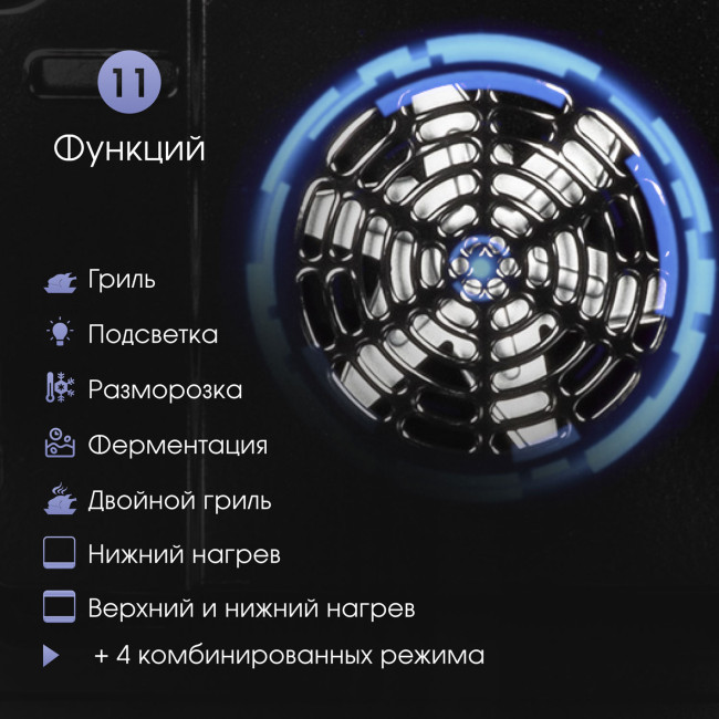Электрический духовой шкаф Zigmund & Shtain E 168 W