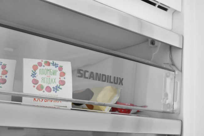 Встраиваемый холодильник Scandilux SBSBI524EZ Встраиваемый холодильник Scandilux SBSBI524EZ