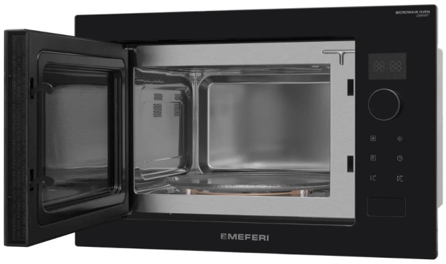 Встраиваемая микроволновая печь Meferi MMO6025BK COMFORT