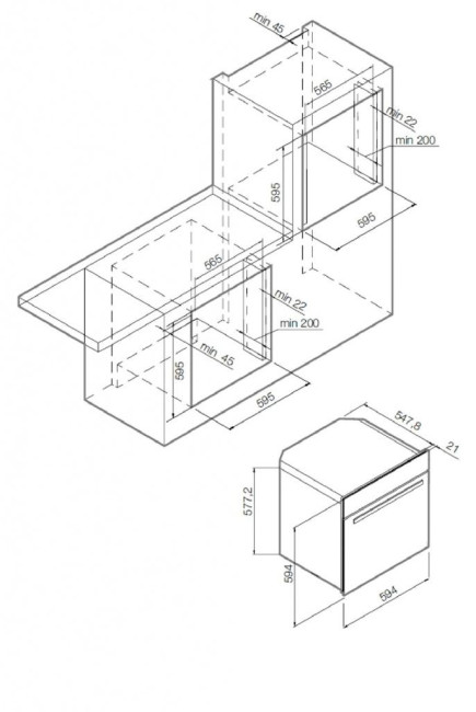 Духовой шкаф GRAUDE BK 60.3 EL