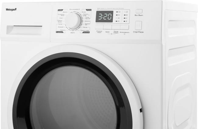Комплект стиральная и сушильная машина Weissgauff WM 61210 DC Inverter Steam + WD 6148 D Heat Pump