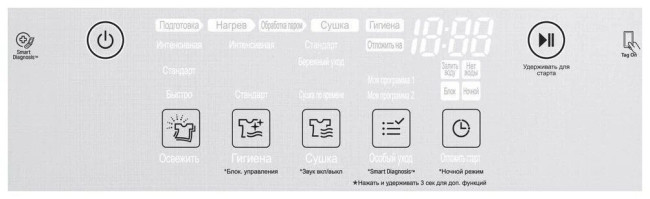 Паровой шкаф LG Styler S3 белый WERALWPCOM