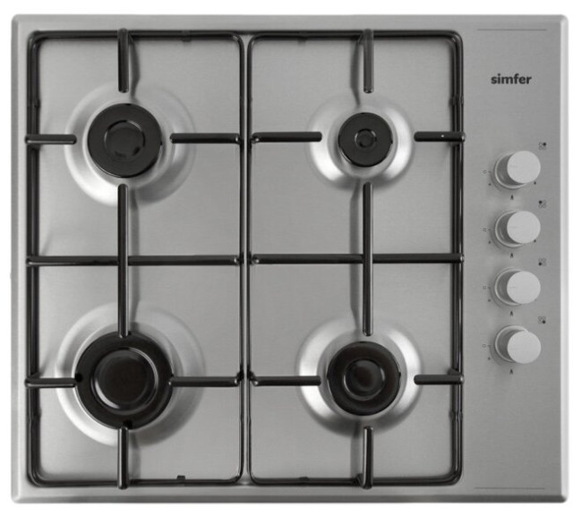 Газовая варочная панель Simfer H60Q40M511