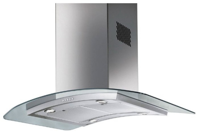 Каминная вытяжка smeg KIV 90 XE