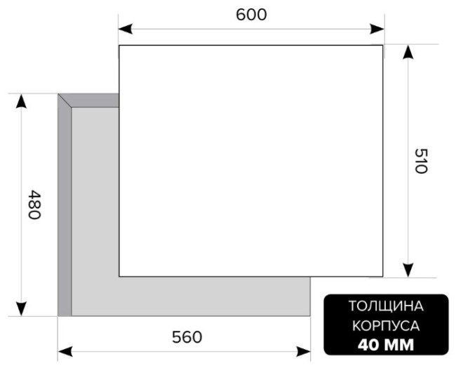 Варочная панель LEX GVG 641 BL Варочная панель LEX GVG 641 BL