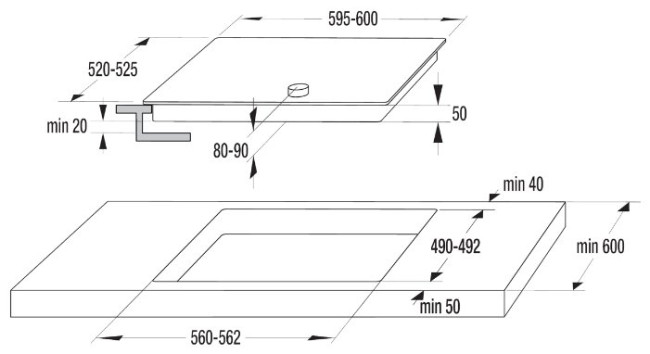Варочная панель Gorenje EC 642 CLB Варочная панель Gorenje EC 642 CLB