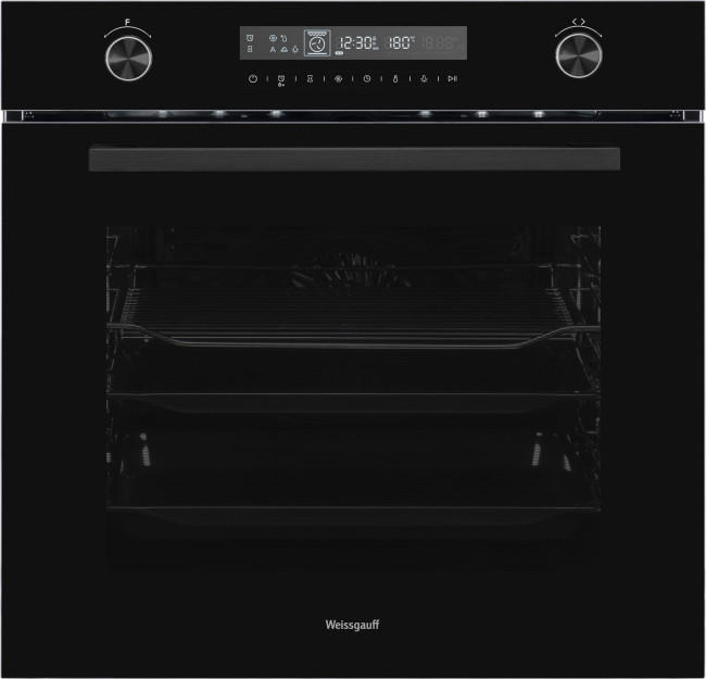 Встраиваемый электрический духовой шкаф Weissgauff EOM 751 PDB Black Edition Встраиваемый электрический духовой шкаф Weissgauff EOM 751 PDB Black Edition