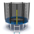 Батут Evo Jump External 6ft Blue Lowernet + сетка Батут Evo Jump External 6ft Blue Lowernet + сетка