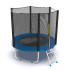 Батут Evo Jump External 6ft Blue Lowernet + сетка Батут Evo Jump External 6ft Blue Lowernet + сетка