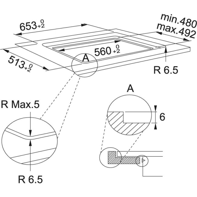 Встраиваемая индукционная варочная поверхность Franke FMY 658 I FP BK (108.0613.587)