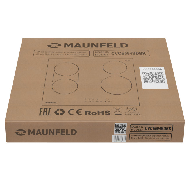 Встраиваемая электрическая варочная панель Maunfeld CVCE594BDBK