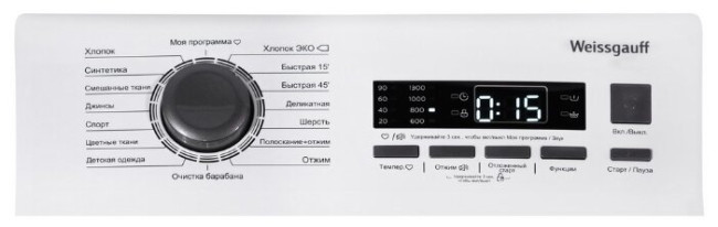 Стиральная машина Weissgauff WM 40380 TD Inverter