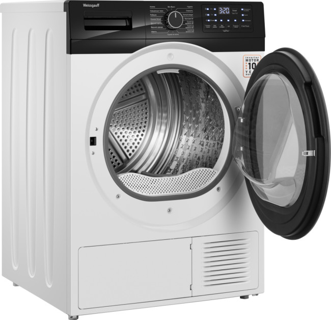 Комплект стиральная и сушильная машина Weissgauff WM 61212 DC Inverter Steam + WD 6110 B Heat Pump