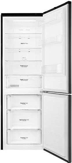 Холодильник LG GB-B59WBMZS черный Холодильник LG GB-B59WBMZS черный