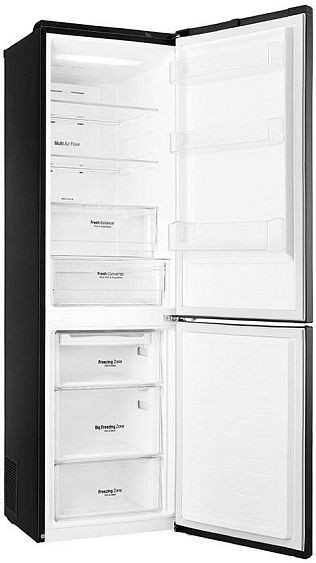Холодильник LG GB-B59WBMZS черный Холодильник LG GB-B59WBMZS черный