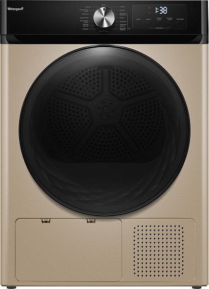Сушильная машина WEISSGAUFF WD 6010 Heat Pump Champagne
