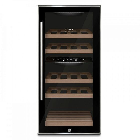 Винный шкаф CASO WineComfort 24 black Винный шкаф CASO WineComfort 24 black