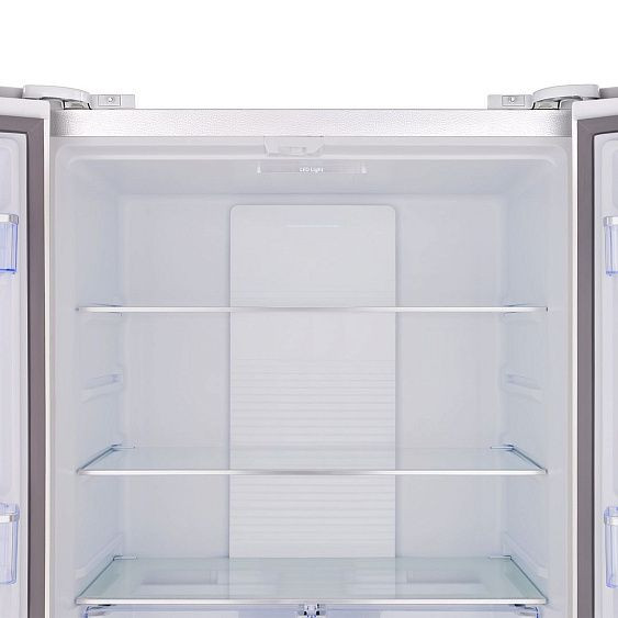 Холодильник TESLER RCD-482I WHITE GLASS