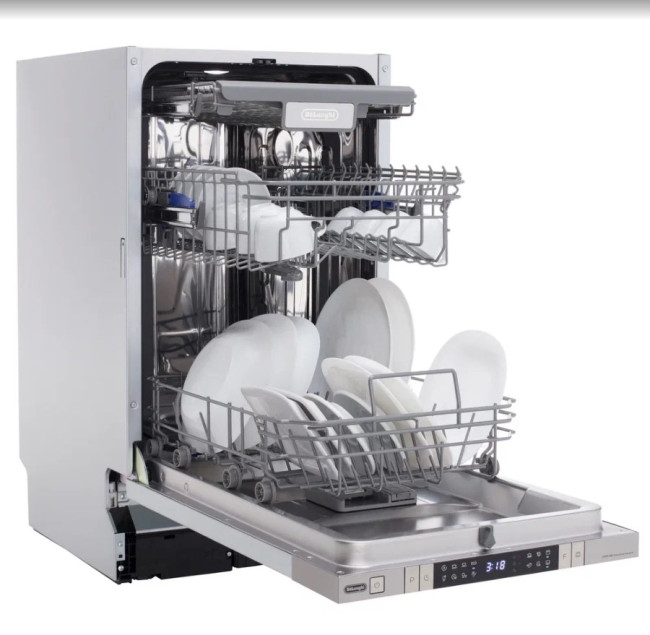 Встраиваемая посудомоечная машина DeLonghi DDW08S Aquamarine eco Встраиваемая посудомоечная машина DeLonghi DDW08S Aquamarine eco