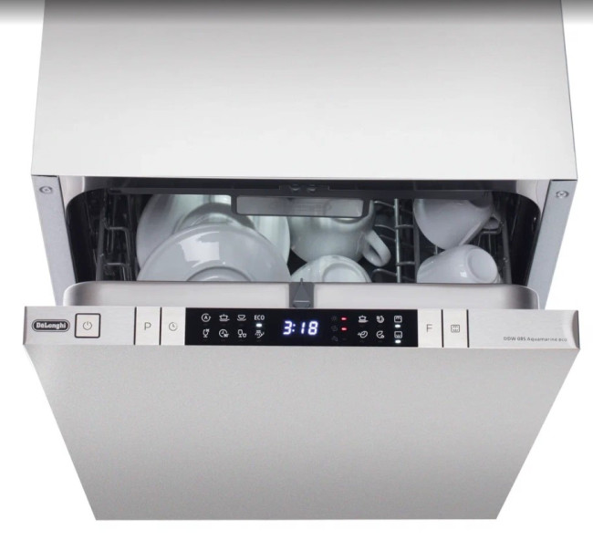 Встраиваемая посудомоечная машина DeLonghi DDW08S Aquamarine eco Встраиваемая посудомоечная машина DeLonghi DDW08S Aquamarine eco