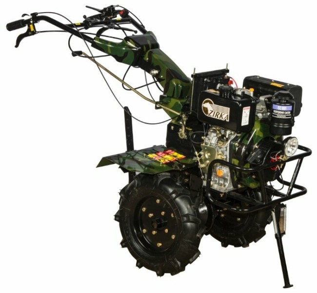 Мотоблок дизельный Zirka GT76D02E 7.61 л.с.