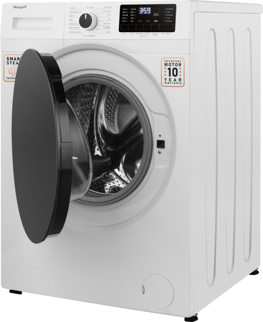 Комплект стиральная и сушильная машина Weissgauff WM 61212 DC Inverter Steam + WD 6110 Heat Pump