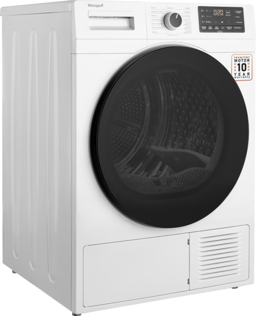 Комплект стиральная и сушильная машина Weissgauff WM 61212 DC Inverter Steam + WD 6110 Heat Pump