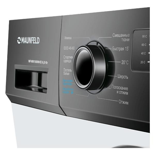 Стиральная машина Maunfeld MFWM106IWHD Стиральная машина Maunfeld MFWM106IWHD