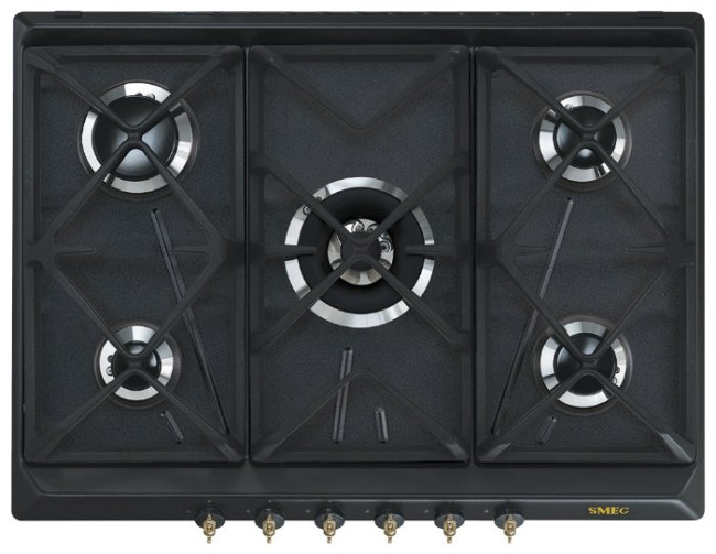 Газовая варочная панель smeg SRV876AOGH