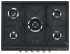 Газовая варочная панель smeg SRV876AOGH