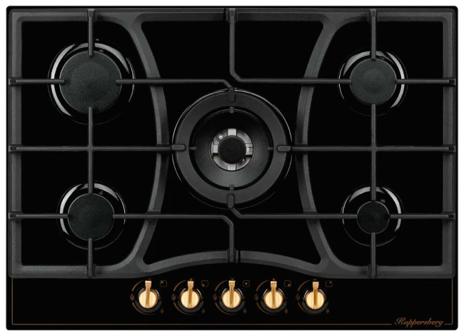 Встраиваемая газовая варочная панель Kuppersberg FG 703 B bronze