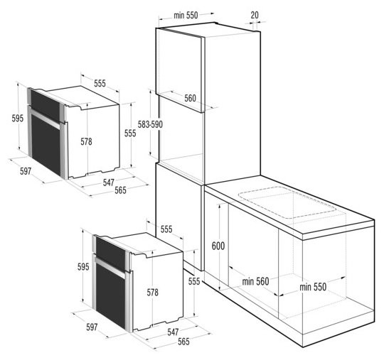 Духовой шкаф Gorenje BO 73 B