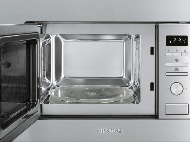 Встраиваемая микроволновая печь Smeg FMI017X Встраиваемая микроволновая печь Smeg FMI017X